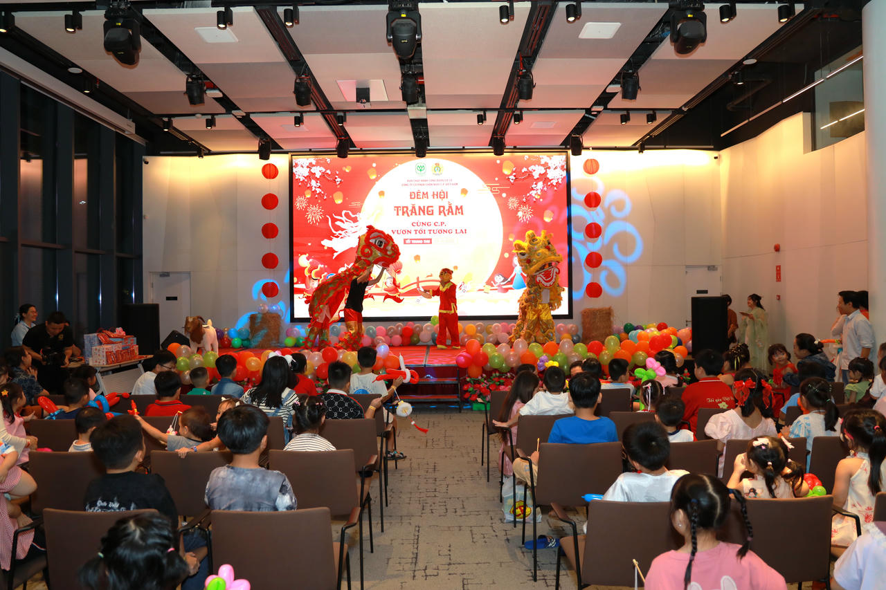 Chương trình trung thu tại chi nhánh C.P Việt Nam.