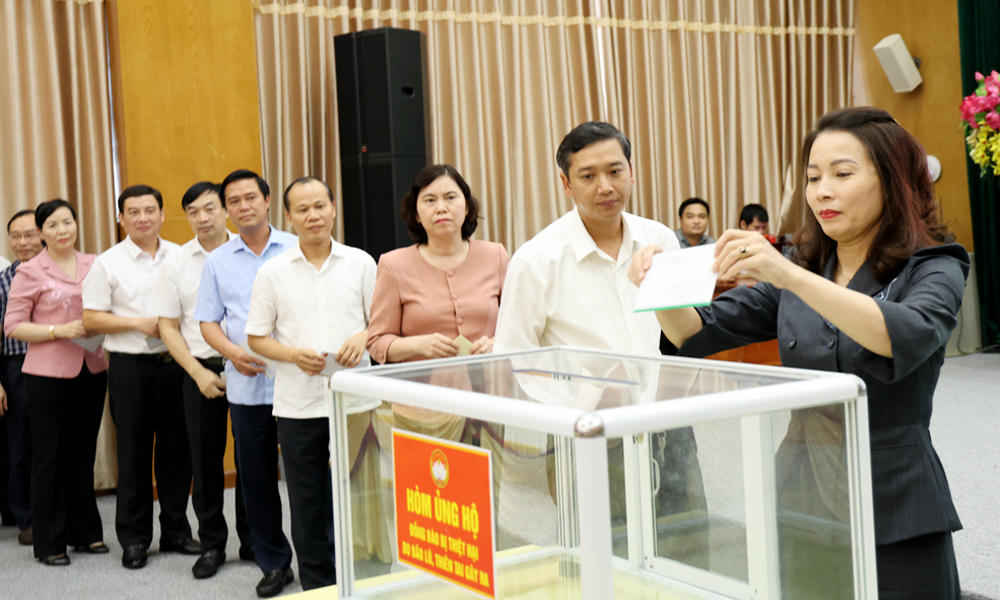 Bắc Ninh lan tỏa tinh thần “tương thân tương ái”, hướng về đồng bào bị thiệt hại do bão số 10