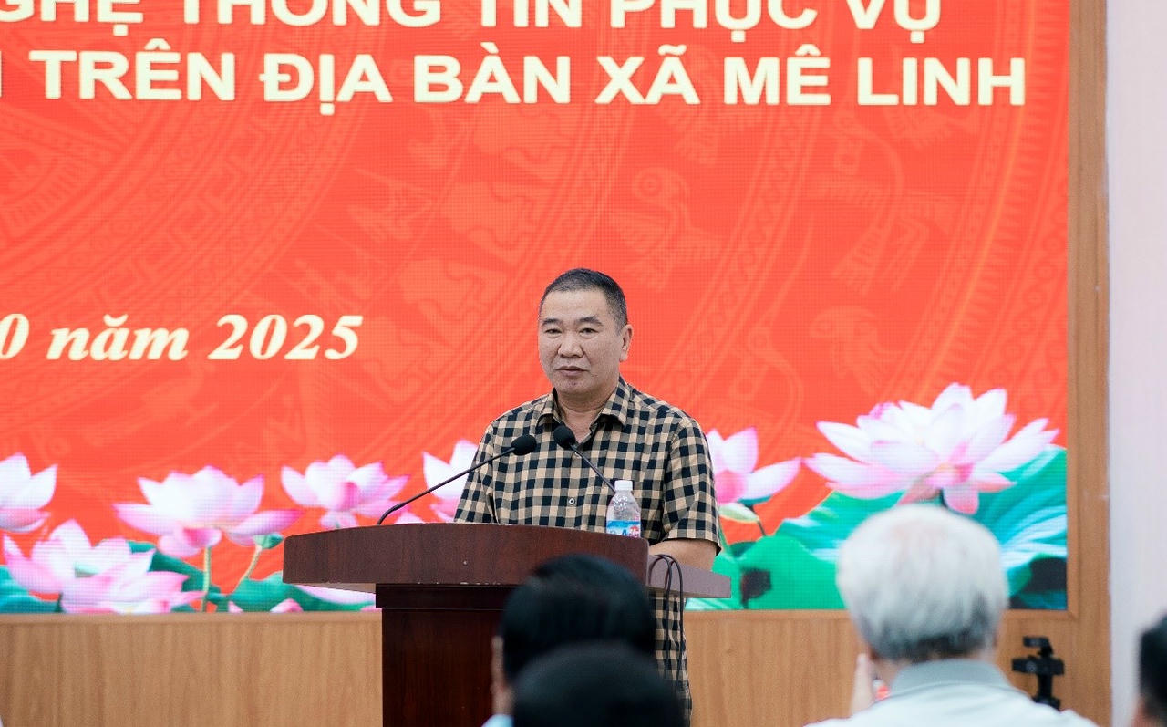 PGS. TSKH. Bùi Xuân Biên phát biểu tại Hội nghị