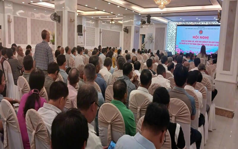 Thành phố Huế: Hàng trăm đại biểu được tập huấn, nâng cao năng lực, kiến thức về trợ giúp pháp lý