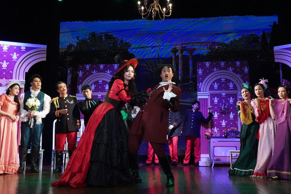 Vở kịch dự kiến diễn ra lúc 20h00 ngày 18 - 19/10/2025 tại Nhà hát Kịch Việt Nam (số 01 Tràng Tiền, Hà Nội). (ảnh NHKVN).