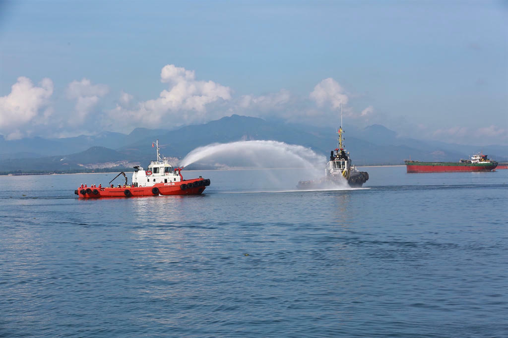 Một buổi thực tập ứng phó tình huống khẩn cấp của BSR.