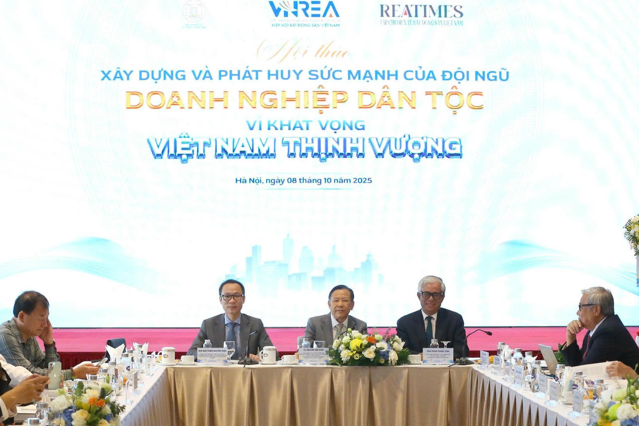 "Xây dựng và phát huy sức mạnh của đội ngũ doanh nghiệp dân tộc vì khát vọng Việt Nam thịnh vượng"