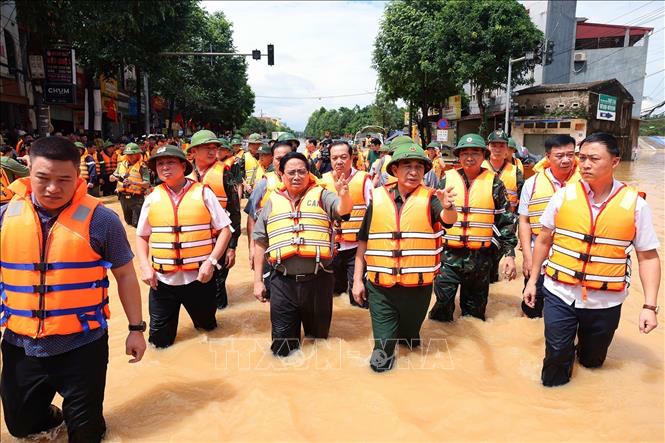 Thủ tướng Phạm Minh Chính trực tiếp chỉ đạo cứu nạn và khắc phục hậu quả lũ lụt tại Thái Nguyên