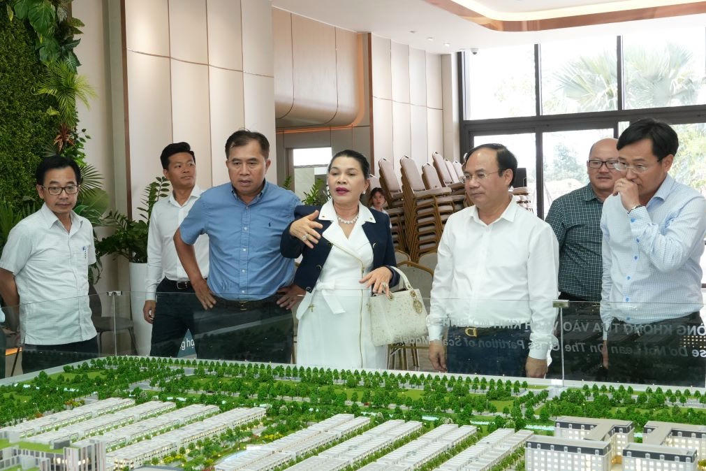 Khảo sát, kiểm tra một số dự án nhà ở xã hội tại TP Hồ Chí Minh