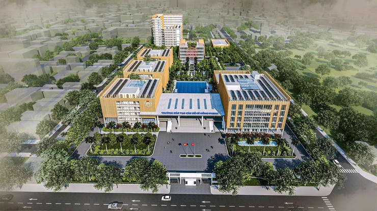 Phối cảnh dự án.