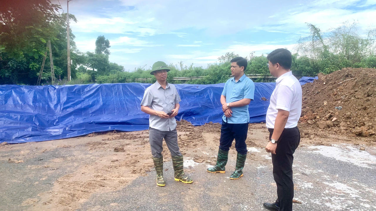 Chính quyền địa phương đã chủ động phòng chống lụt bão.