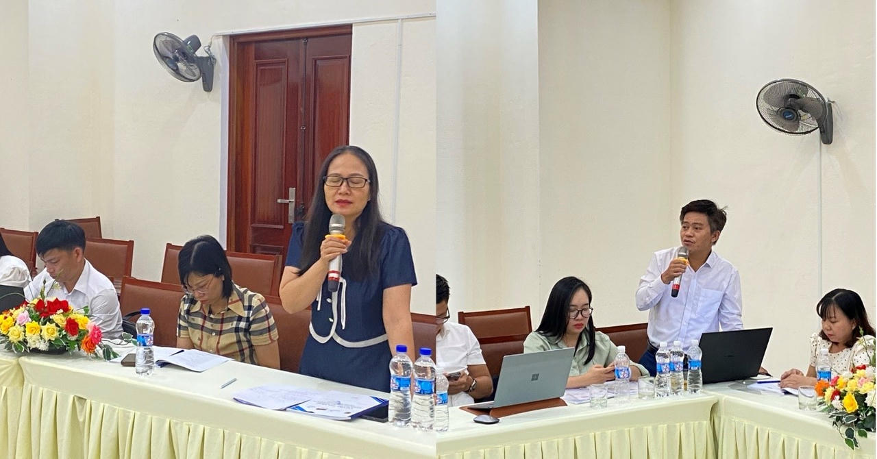 Các đại biểu phát biểu tại Hội thảo