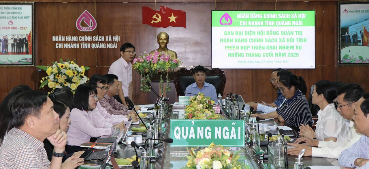 Quảng Ngãi thực hiện sáng tạo, hiệu quả Chiến lược phát triển Ngân hàng Chính sách xã hội