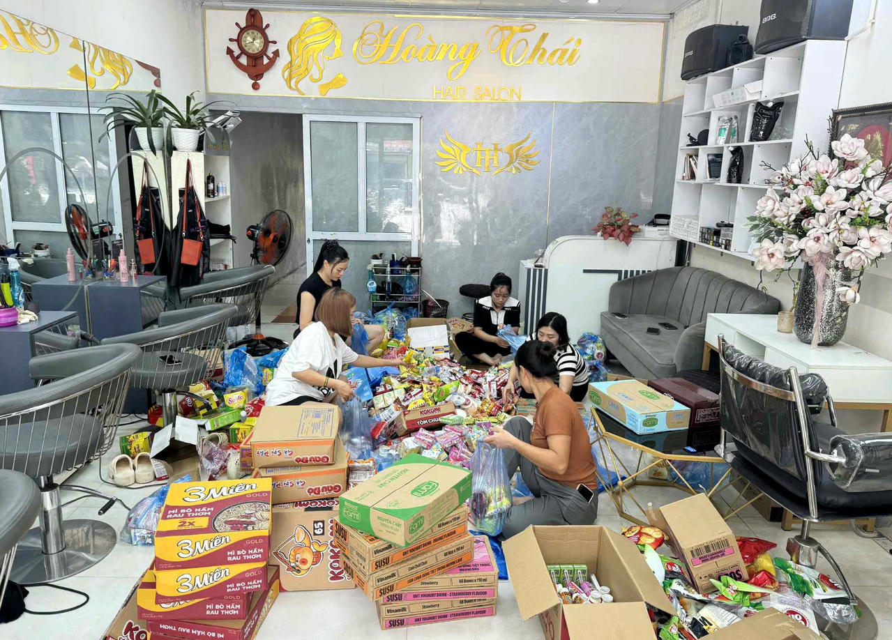 Thái Nguyên lan tỏa tinh thần sẻ chia giữa tâm lũ