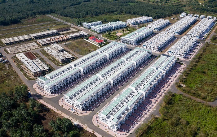 Khu dân cư Tân Thịnh, một trong những dự án phát hiện sai phạm sau khi thanh tra.