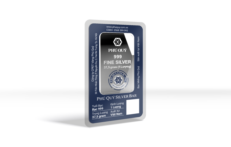 Tích lũy nhỏ - tương lai lớn - bắt đầu từ sản phẩm bạc miếng 1 lượng của Phú Quý.