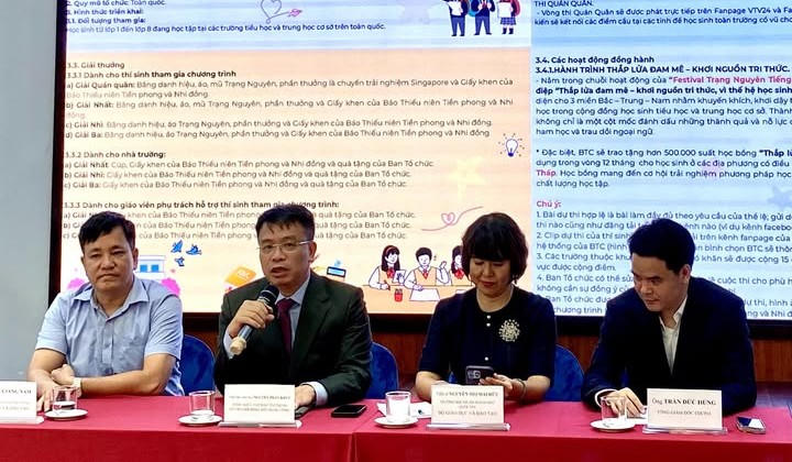 Ứng dụng công nghệ AI vào cuộc thi 'Festival Trạng Nguyên Tiếng Anh Toàn quốc năm 2026'