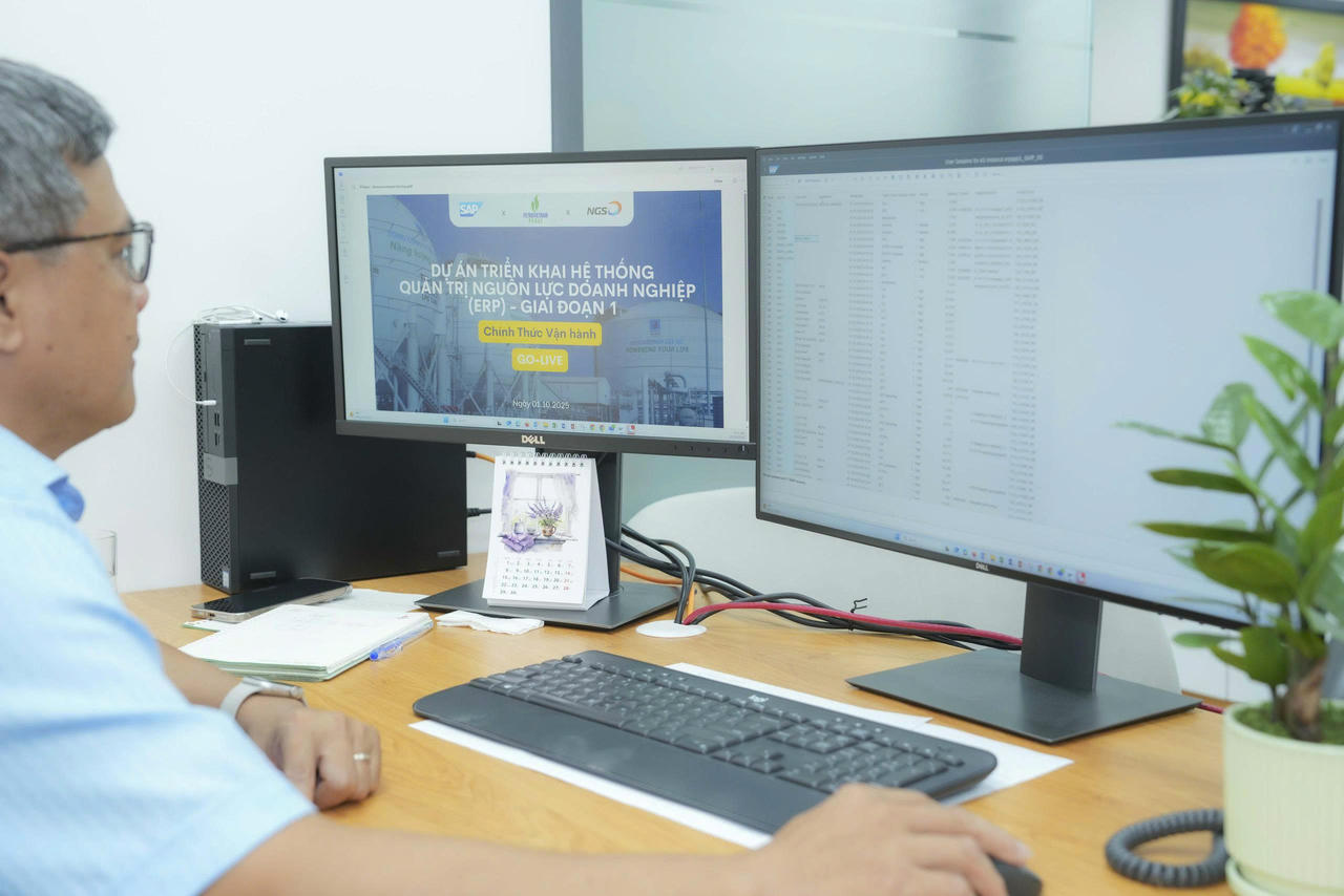 Hệ thống ERP chính thức vận hành tại PV GAS.