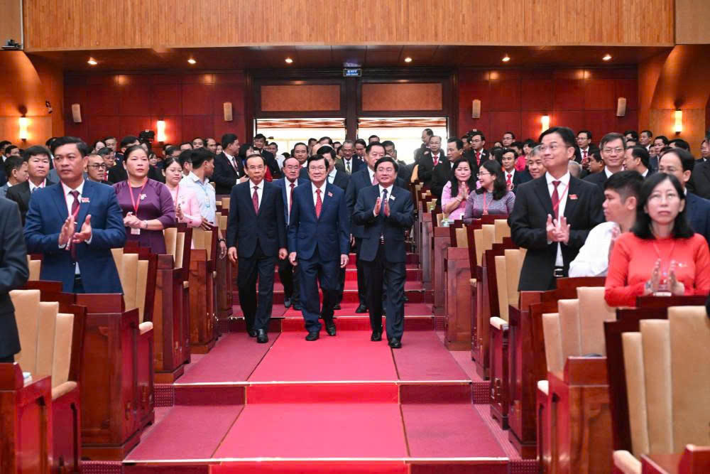 Các đại biểu tham dự đại hội.