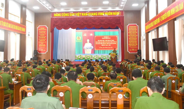 Công an Cà Mau: Triển khai kế hoạch bảo đảm an ninh, an toàn Đại hội đại biểu Đảng bộ tỉnh lần thứ I