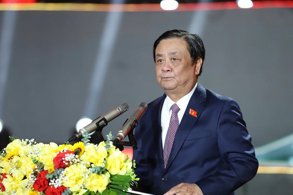 Ông Lê Minh Hoan, Phó Chủ tịch Quốc hội phát biểu tại Lễ kỷ niệm.