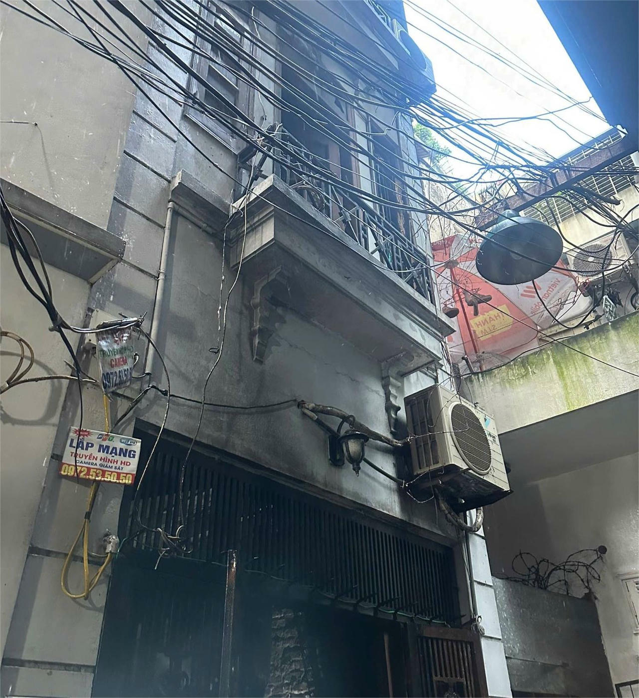 Cháy nhà dân ở phố Kim Hoa (Hà Nội), 5 người tử vong