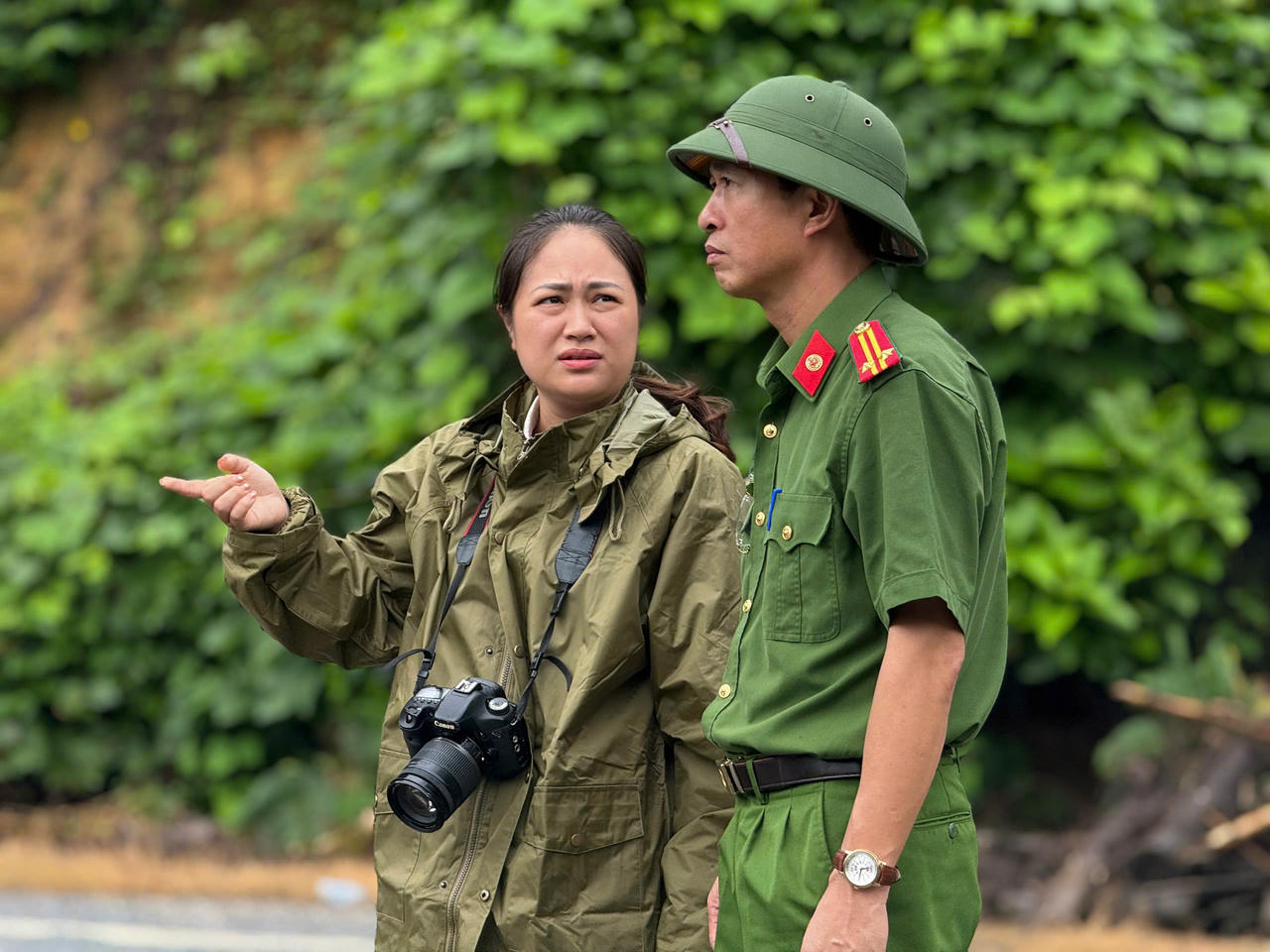 Công an Lào Cai chủ động, kịp thời bảo vệ an toàn cho nhân dân trong mưa lũ