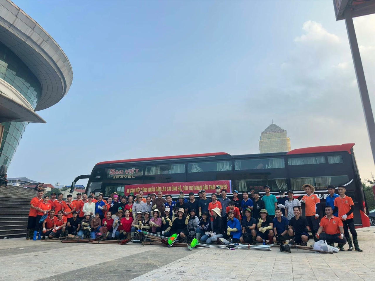 Lào Cai chung tay cùng Thái Nguyên khắc phục hậu quả hoàn lưu bão số 11