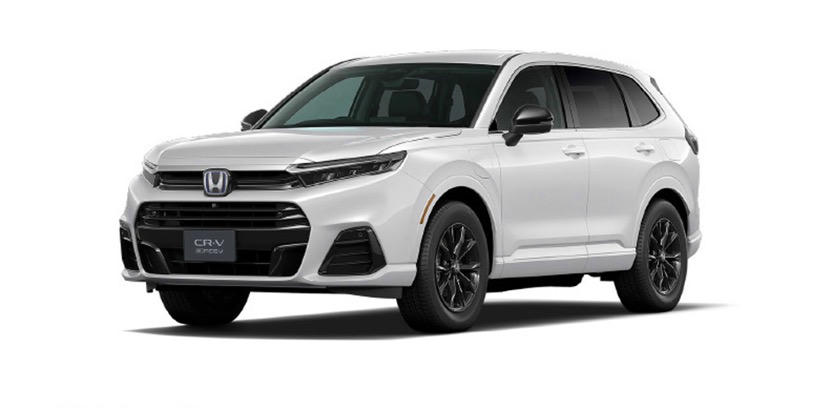 Honda CR-V e:FCEV (2024) chạy bằng pin nhiên liệu có khả năng sạc điện. 