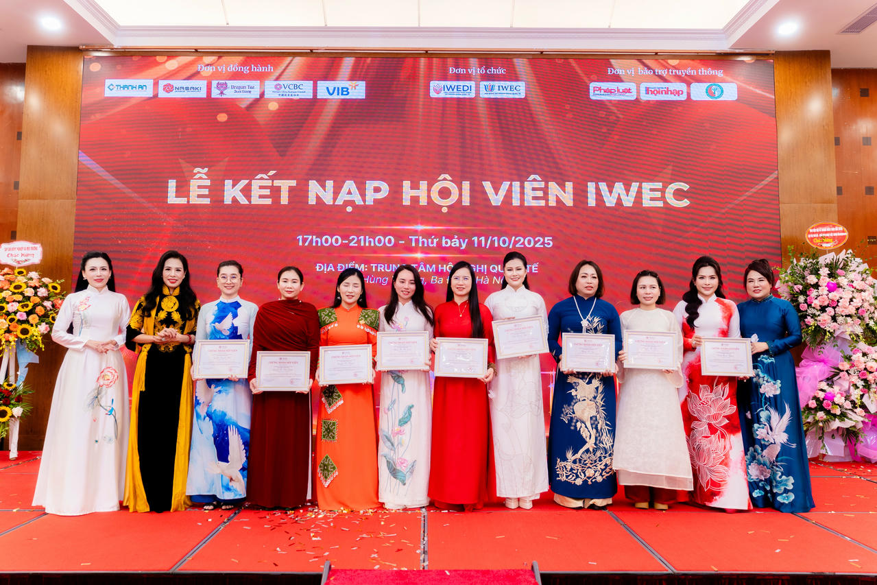 IWEDI và IWEC trang trọng chào đón các thành viên mới gia nhập Hội đồng&nbsp;Nữ Doanh nhân Quốc tế (IWEC).