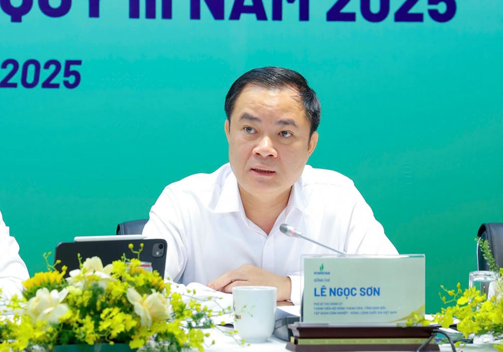 Tổng Giám đốc Petrovietnam Lê Ngọc Sơn.