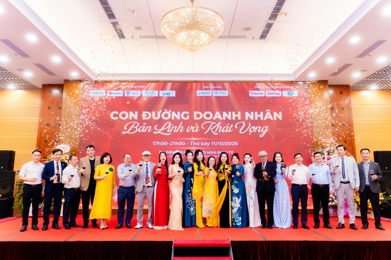 Tôn vinh bản lĩnh doanh nhân Việt: Hướng tới một cộng đồng doanh nhân nhân văn và hội nhập