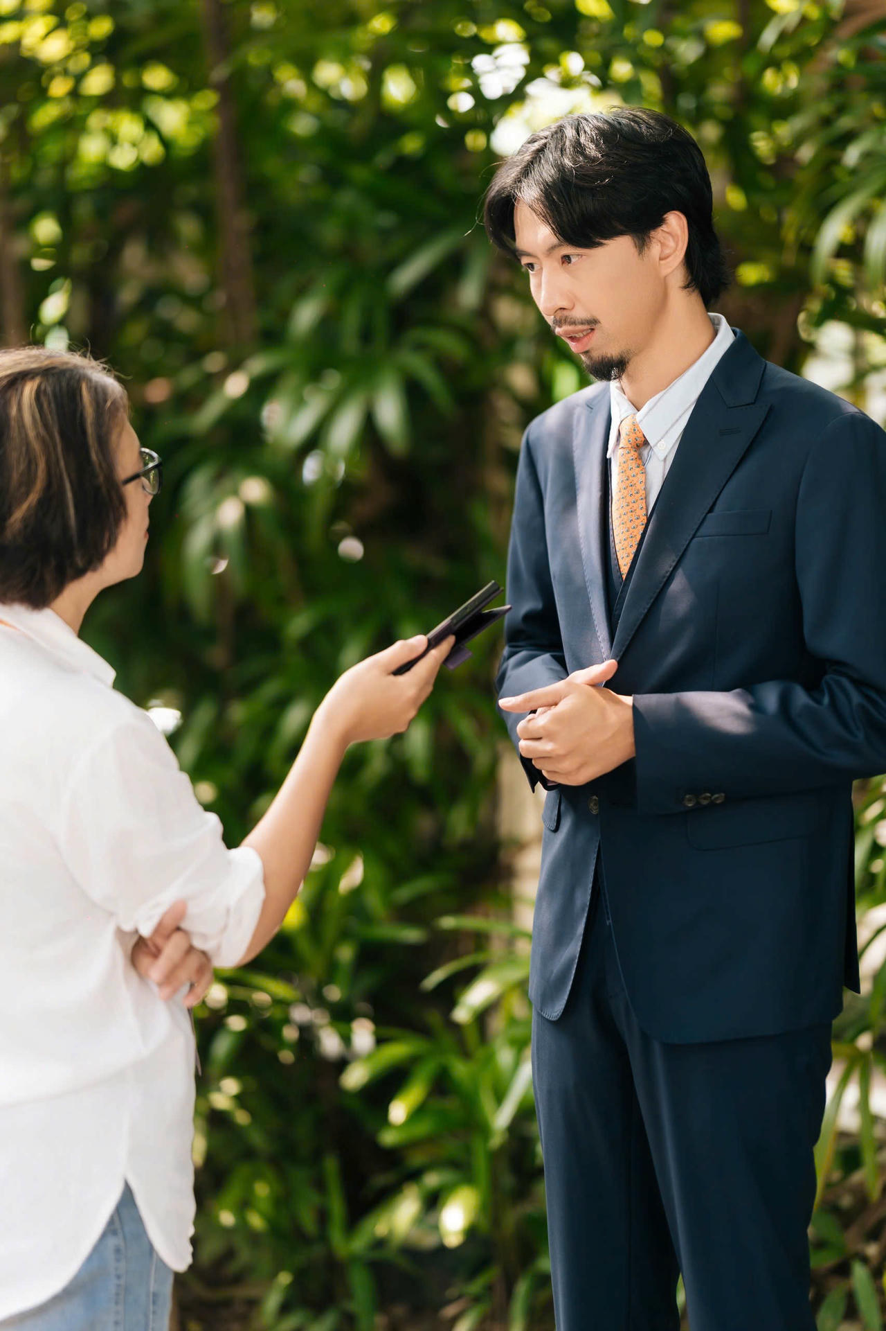 Rapper Đen trả lời phỏng vấn Báo Pháp luật Việt Nam