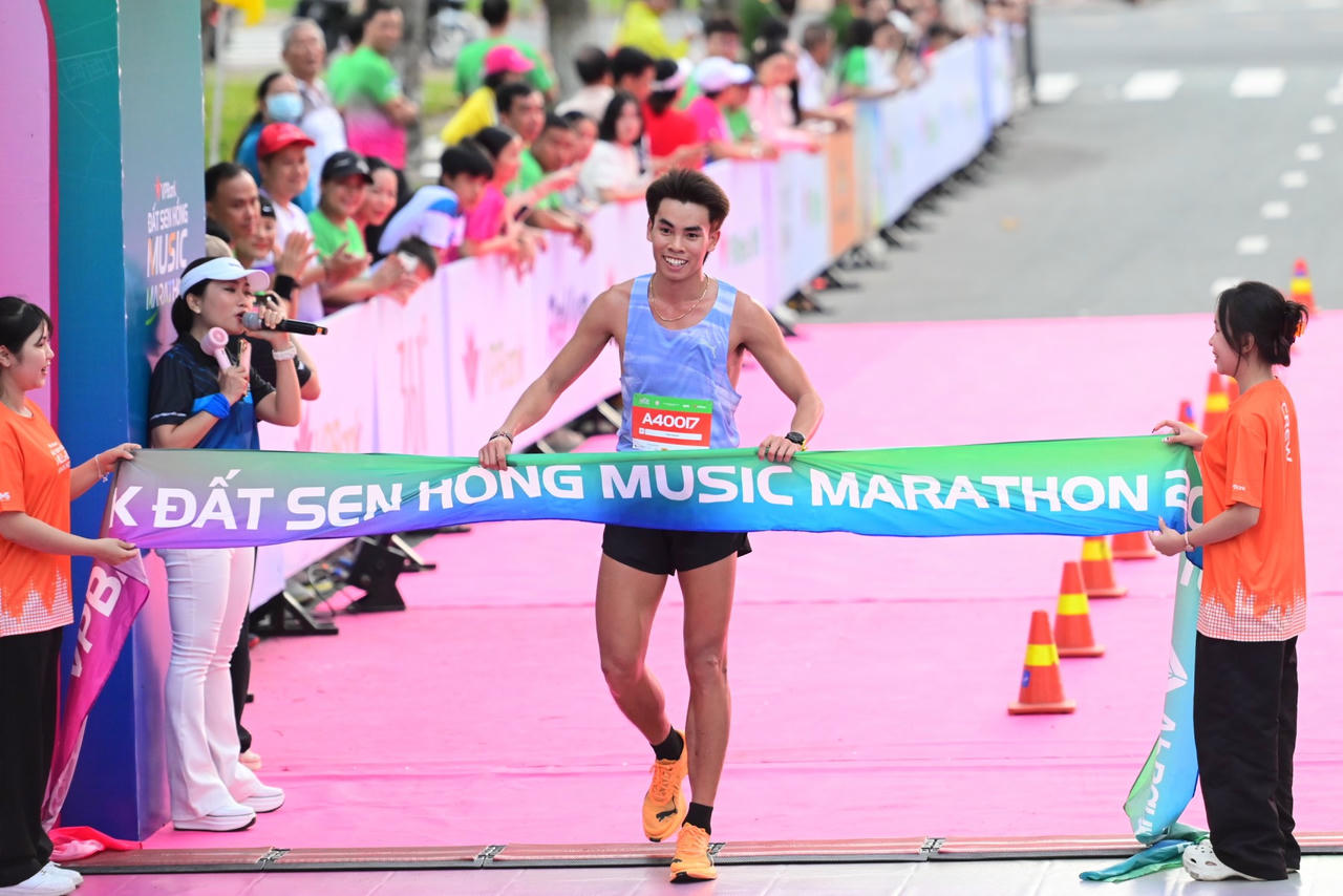 12.000 runner về đích, VPBank Đất Sen Hồng Music Marathon 2025 kết thúc ấn tượng
