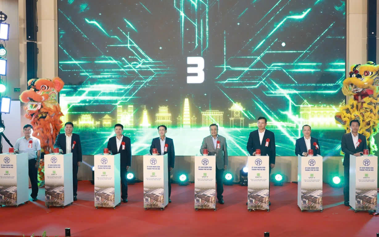 Khánh thành nhà máy điện rác Sóc Sơn - lớn nhất Đông Nam Á, công suất 5.000 tấn/ngày 