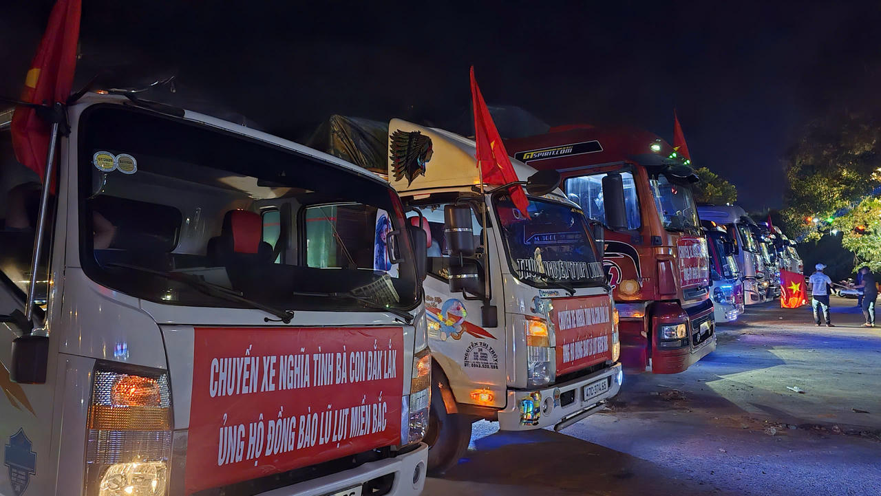 Những chuyến xe nghĩa tình từ  Đắk Lắk hướng về miền Bắc ruột thịt