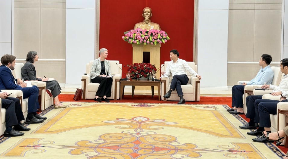 Quảng Ninh: Tiếp xã giao Đại sứ Na Uy và đại diện UNDP