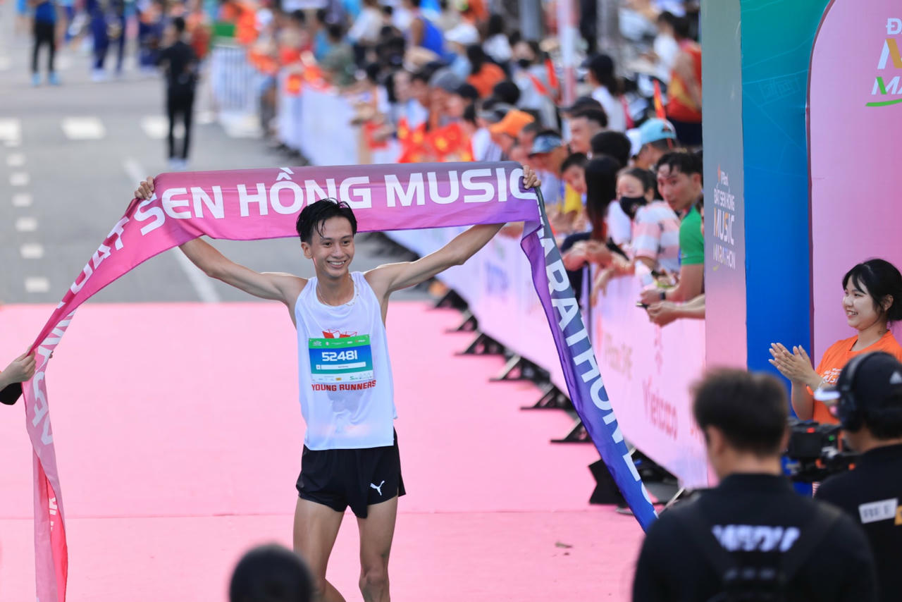 12.000 runner về đích, VPBank Đất Sen Hồng Music Marathon 2025 kết thúc ấn tượng
