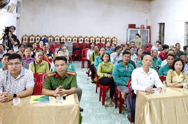 Các đại biểu tham gia lớp tập huấn.