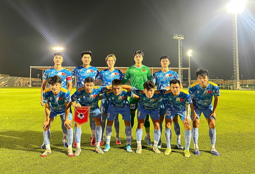 U23 Việt Nam kết thúc chuyến tập huấn với 2 trận thua