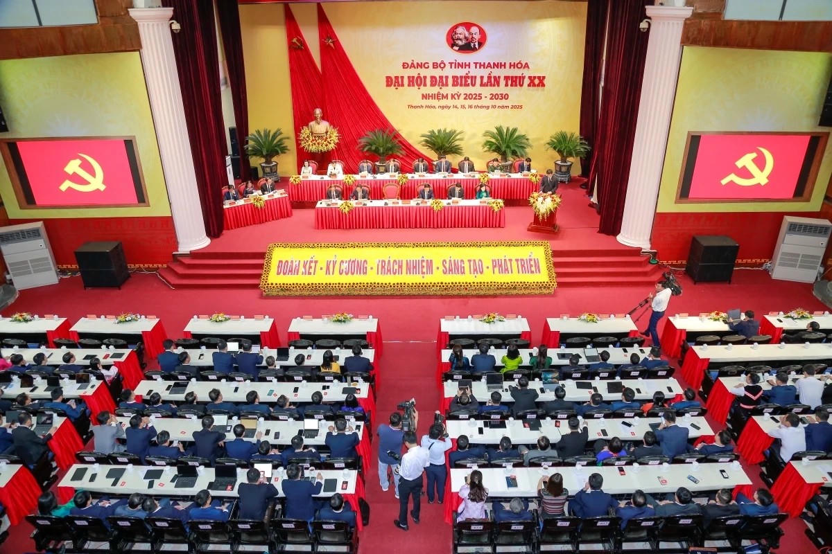 Đại hội đại biểu Đảng bộ tỉnh Thanh Hóa lần thứ XX tiến hành phiên trù bị