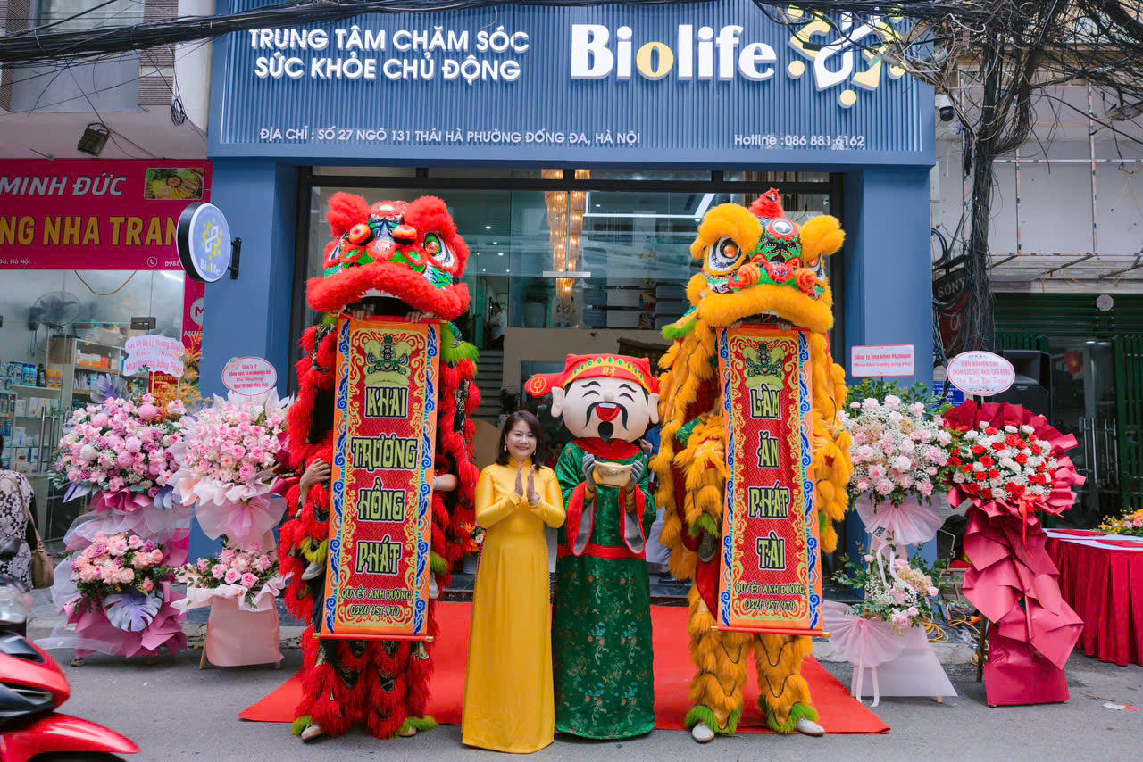 Bà Vũ Thị Ngọc Oanh - Chủ tịch HĐQT Công ty Cổ phần Tập đoàn BioLife