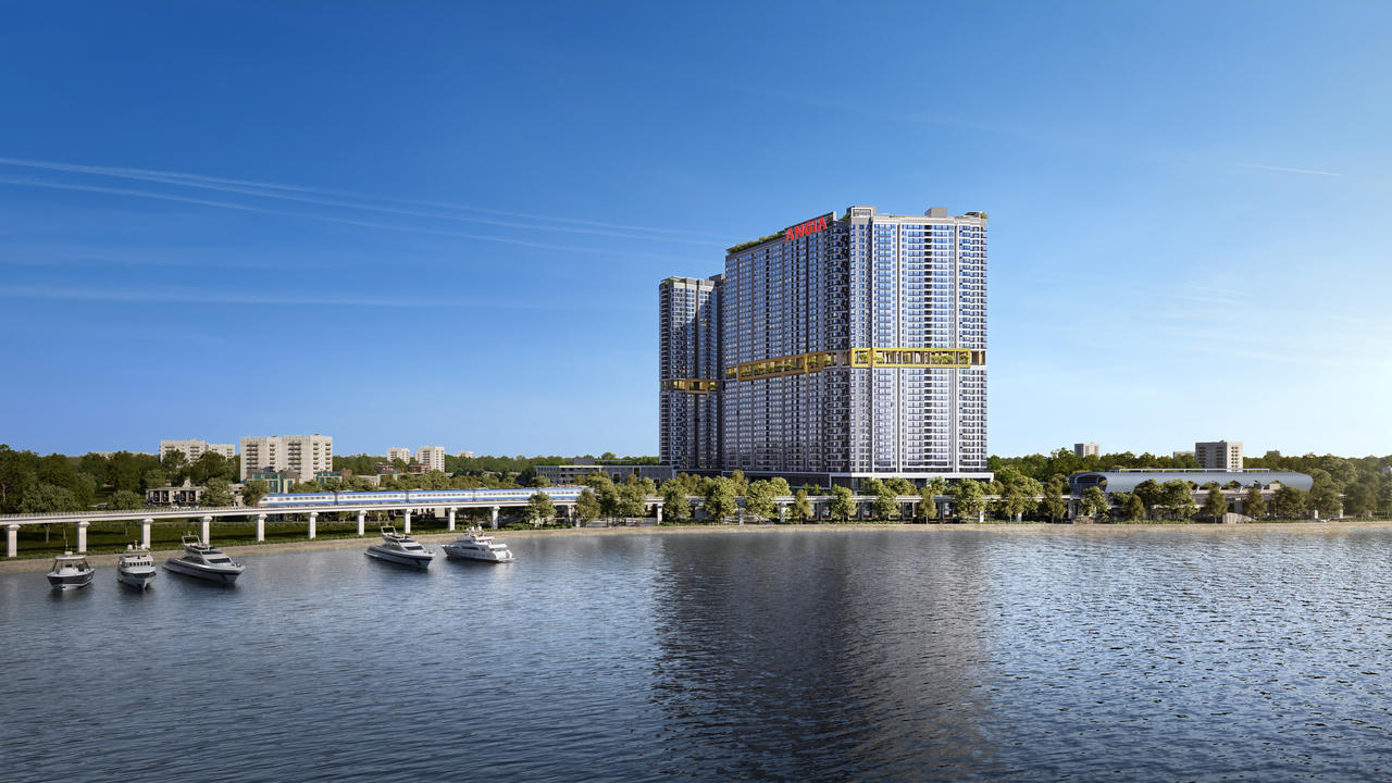 Phối cảnh dự án The Gió Riverside quy mô 3.000 căn hộ