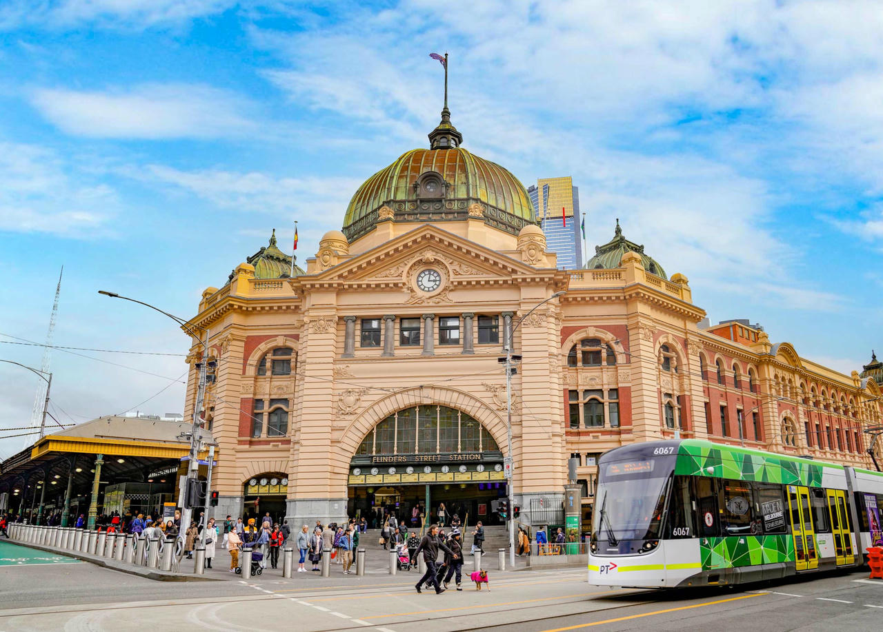 Ga Flinders Street – Melbourne. 
