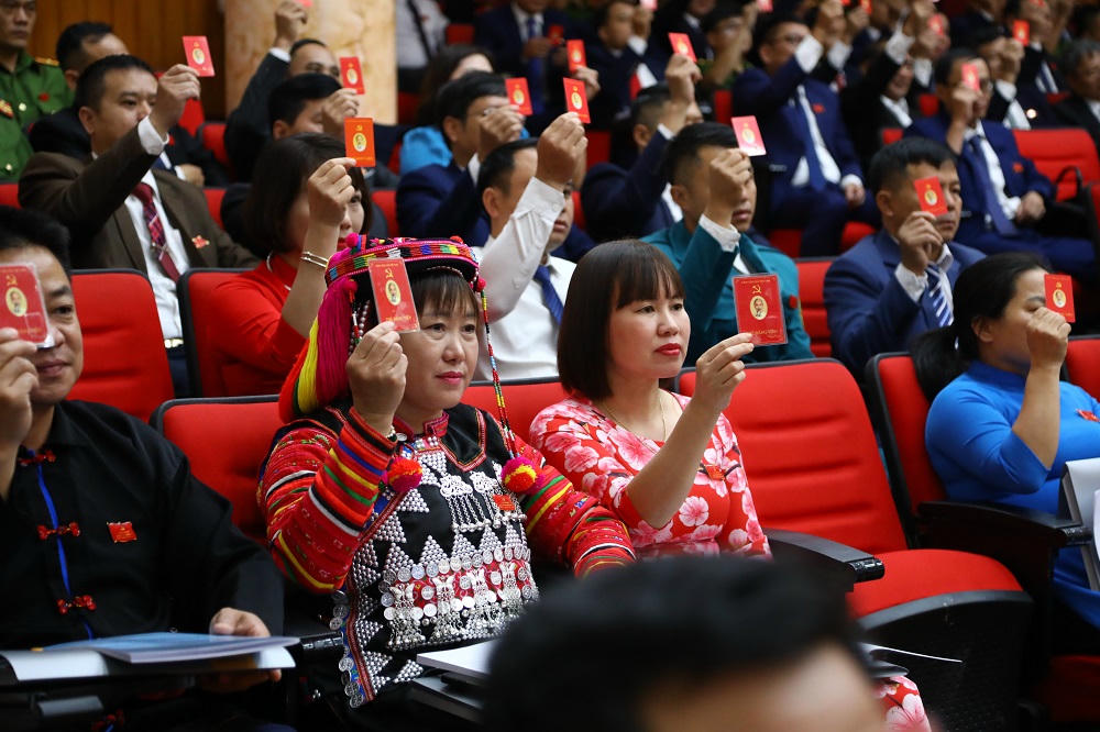 Các đại biểu tham dự phiên trù bị.