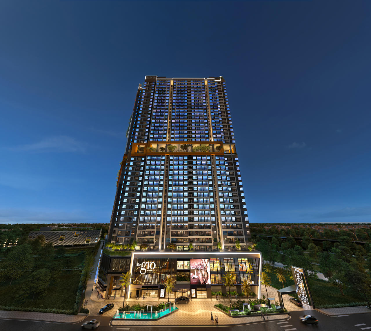 Vị trí mặt tiền giúp shop khối đế tiếp cận lượng khách hàng “khủng”