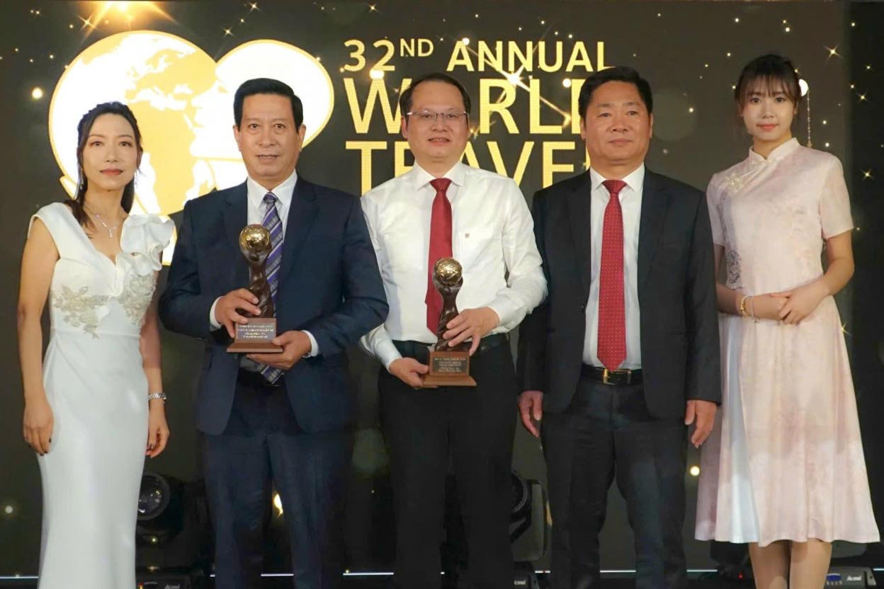 Phong Nha – Kẻ Bàng lập “cú đúp” tại Giải thưởng Du lịch Thế giới 2025