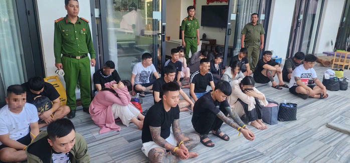 Công an TP Đà Nẵng phát hiện 22 thanh niên nam nữ thuê villa để sử dụng ma túy, trong đó có 15 người dương tính vào đầu tháng 9.