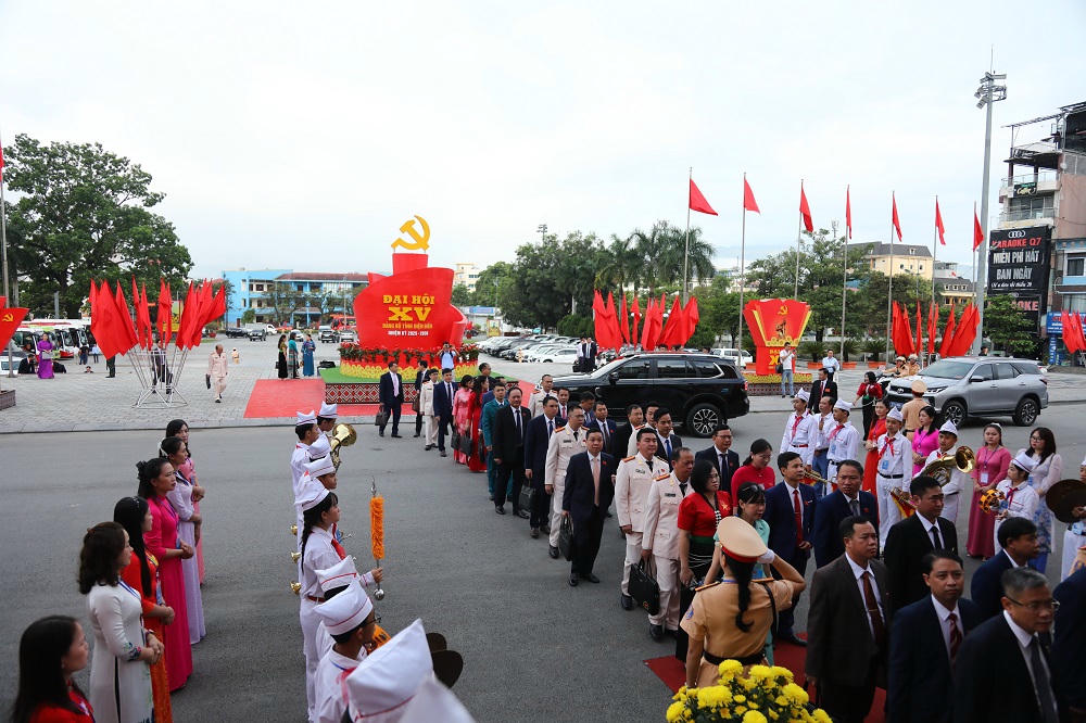 Các đại biểu đến dự Đại hội.