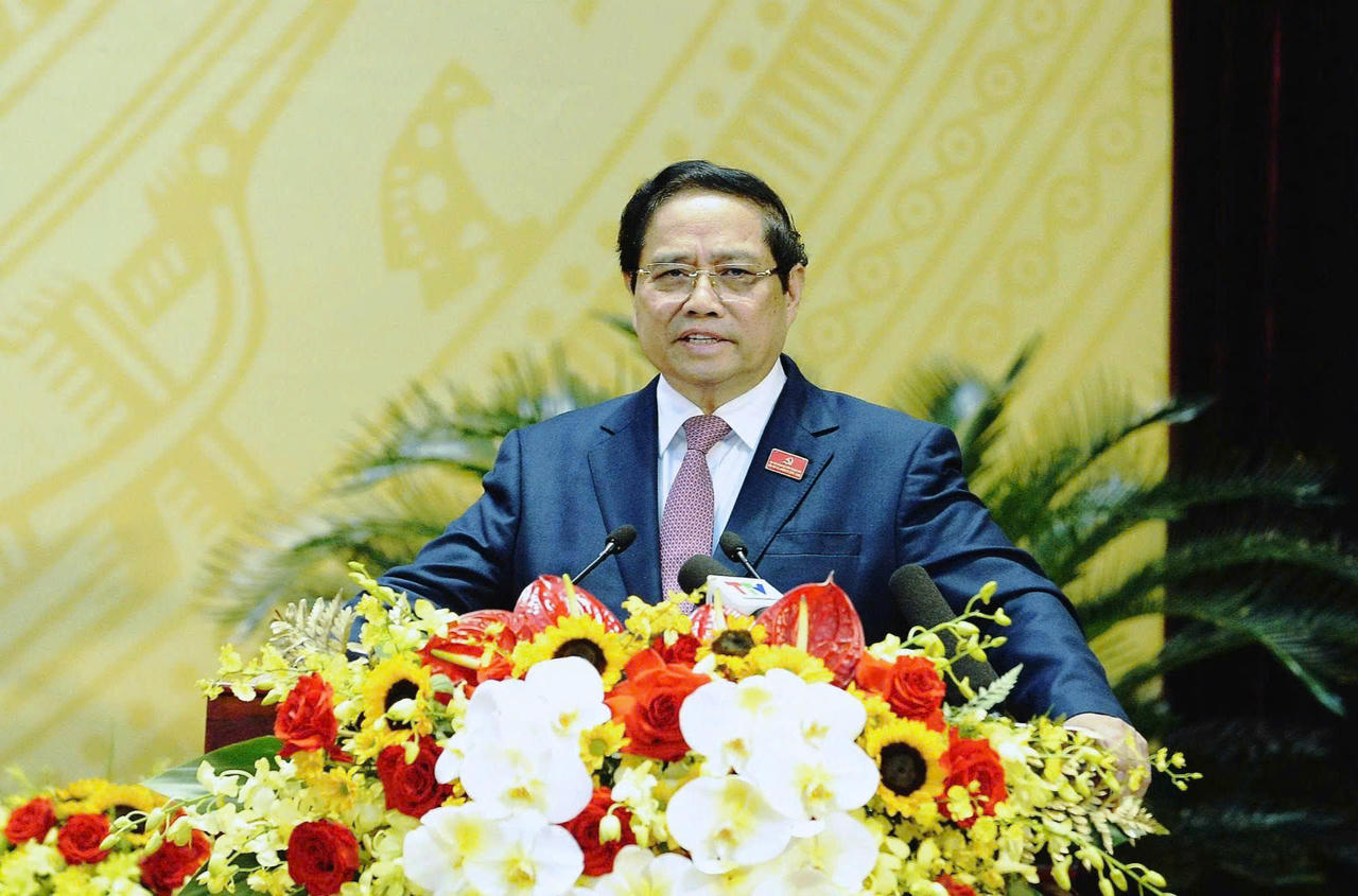 Thủ tướng Phạm Minh Chính dự Đại hội đại biểu Đảng bộ tỉnh Thanh Hóa lần thứ XX