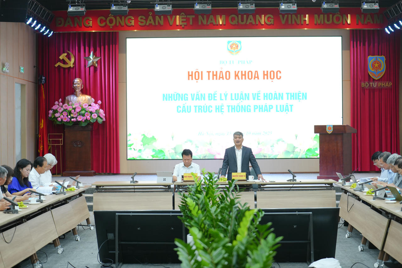 Cần xác định các quan điểm, nguyên tắc hoàn thiện cấu trúc hệ thống pháp luật