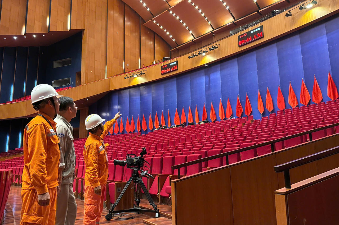 Đảm bảo cấp điện an toàn ổn định cho Đại hội đại biểu Đảng bộ TP Hà Nội