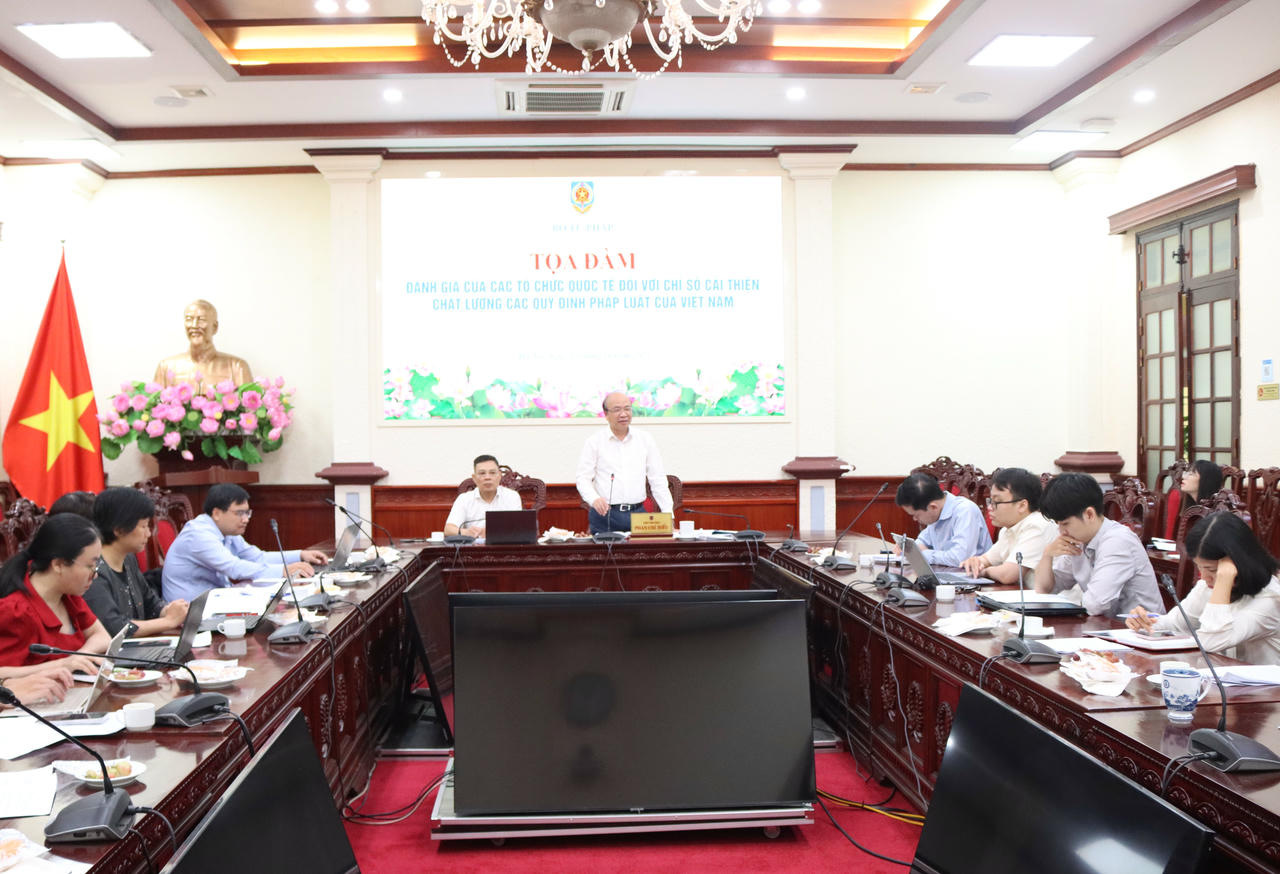 Đánh giá Chỉ số cải thiện chất lượng các quy định pháp luật