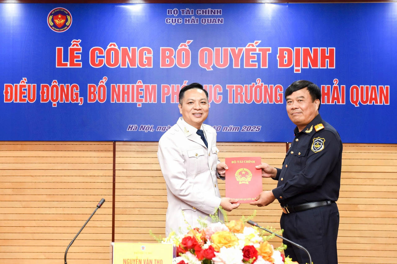 Ông Nguyễn Thành Hưng giữ chức Phó Cục trưởng Cục Hải quan
